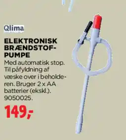 jem & fix QLIMA Elektronisk brændstof- pumpe tilbud