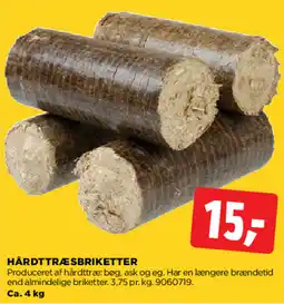 jem & fix Hårdttræsbriketter tilbud