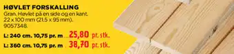 jem & fix Høvlet forskalling tilbud