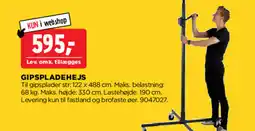 jem & fix Gipspladehejs tilbud