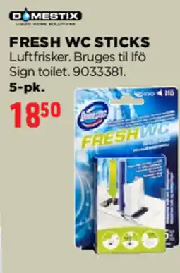 jem & fix Fresh wc sticks tilbud