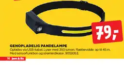 jem & fix Genopladelig pandelampe tilbud