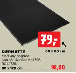 jem & fix Dørmåtte tilbud