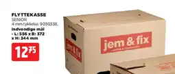jem & fix Flyttekasse tilbud