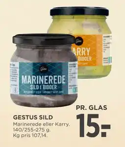 MENY GESTUS SILD, DKK 15 tilbud