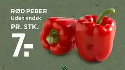 MENY RØD PEBER, DKK 7 tilbud