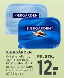 MENY KÆRGÅRDEN, DKK 12 tilbud