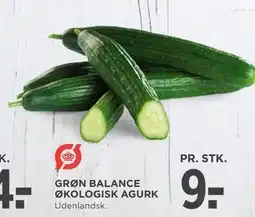 MENY GRØN BALANCE ØKOLOGISK AGURK, DKK 9 tilbud