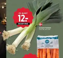 MENY DANSKE PORRER, DKK 12 tilbud