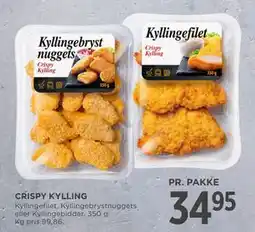 MENY CRISPY KYLLING, DKK 34.95 tilbud
