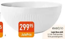 Imerco Legio Nova skål, DKK 299.95 tilbud