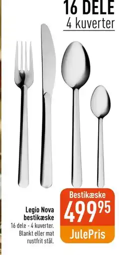 Imerco Legio Nova bestikæske, DKK 499.95 tilbud