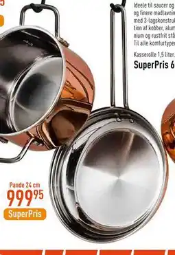 Imerco Pande 24 cm, DKK 999.95 tilbud