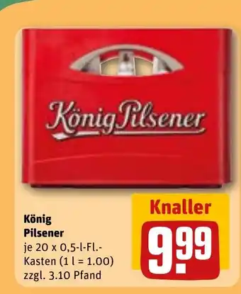 REWE DE König Pilsener tilbud