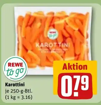REWE DE Karottini tilbud