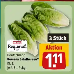 REWE DE Deutschland: Romana Salatherzen* tilbud