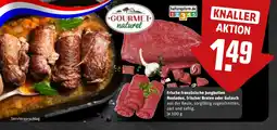 REWE DE Frische französische Jungbullen Rouladen, frischer Braten oder Gulasch tilbud