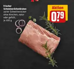REWE DE Frischer Schweinerückenbraten tilbud