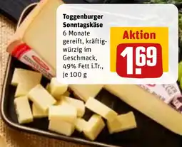 REWE DE Toggenburger Sonntagskäse tilbud