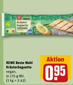 REWE DE REWE Beste Wahl Kräuterbaguette tilbud