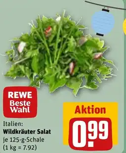 REWE DE Italien: Wildkräuter Salat tilbud