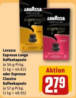 REWE DE Lavazza Espresso Lungo Kaffeekapseln tilbud