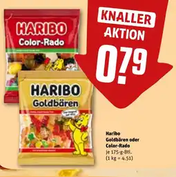 REWE DE Haribo Goldbären oder Color-Rado tilbud