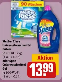 REWE DE Weißer Riese Universalwaschmittel Pulver tilbud
