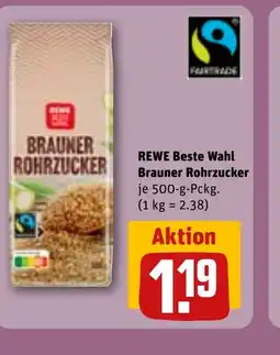 REWE DE REWE Beste Wahl Brauner Rohrzucker tilbud
