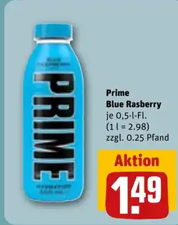 REWE DE Prime Blue Rasberry tilbud