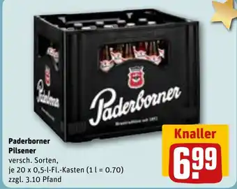 REWE DE Paderborner Pilsener tilbud