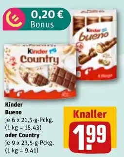 REWE DE Kinder Bueno tilbud