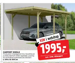 jem & fix CARPORT SINGLE tilbud