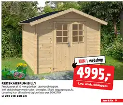 jem & fix REDSKABSRUM BILLY tilbud