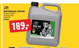 jem & fix MOTOROLIE 10W/40 Semisyntetisk. tilbud