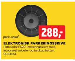jem & fix ELEKTRONISK PARKERINGSSKIVE tilbud