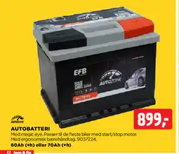 jem & fix AUTOBATTERI tilbud