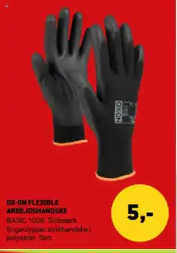XL-BYG OX-ON FLEXIBLE ARBEJDSHANDSKE tilbud