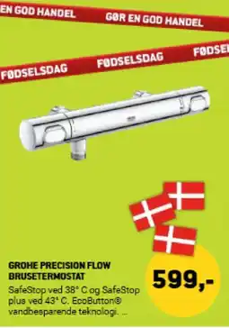 XL-BYG GROHE PRECISION FLOW BRUSETERMOSTAT tilbud
