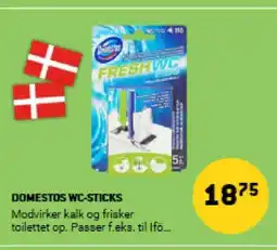XL-BYG DOMESTOS WC-STICKS tilbud