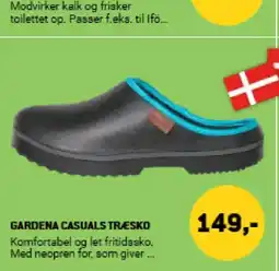 XL-BYG GARDENA CASUALS TRÆSKO tilbud