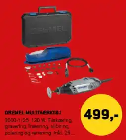 XL-BYG DREMEL MULTIVÆRKTØJ tilbud