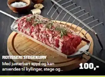 XL-BYG ROTISSERI STEGEKURY tilbud