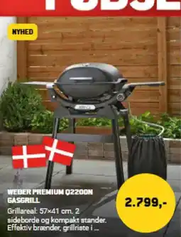 XL-BYG WEBER PREMIUM Q2200N GASGRILL tilbud