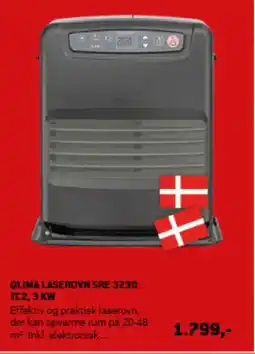 XL-BYG QLIMA LASEROVN SRE 3230 TC2, 3 KW tilbud