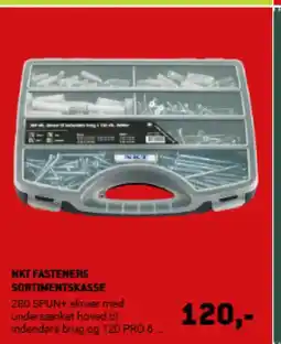 XL-BYG NKT FASTENERS SORTIMENTSKASSE tilbud