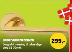 XL-BYG HABO DØRGREB DENVER tilbud