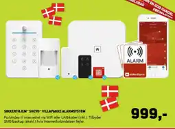 XL-BYG SIKKERTHJEM⭑S6EVO VILLAPAKKE ALARMSYSTEM tilbud
