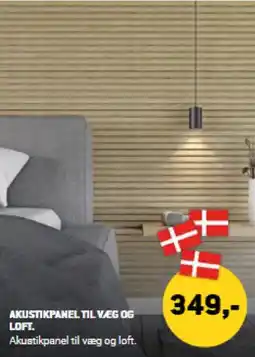 XL-BYG AKUSTIKPANEL TIL VÆG OG tilbud