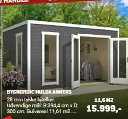 XL-BYG BYGNORDIC HULDA ANNEKS tilbud